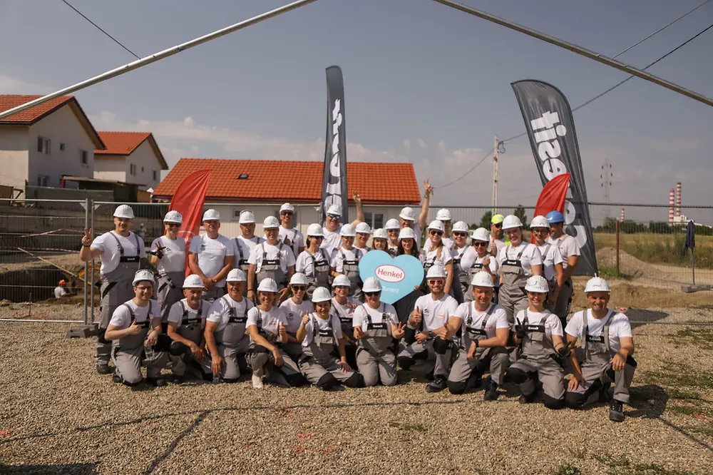 Henkel Romania și voluntarii săi construiesc pentru generațiile viitoare