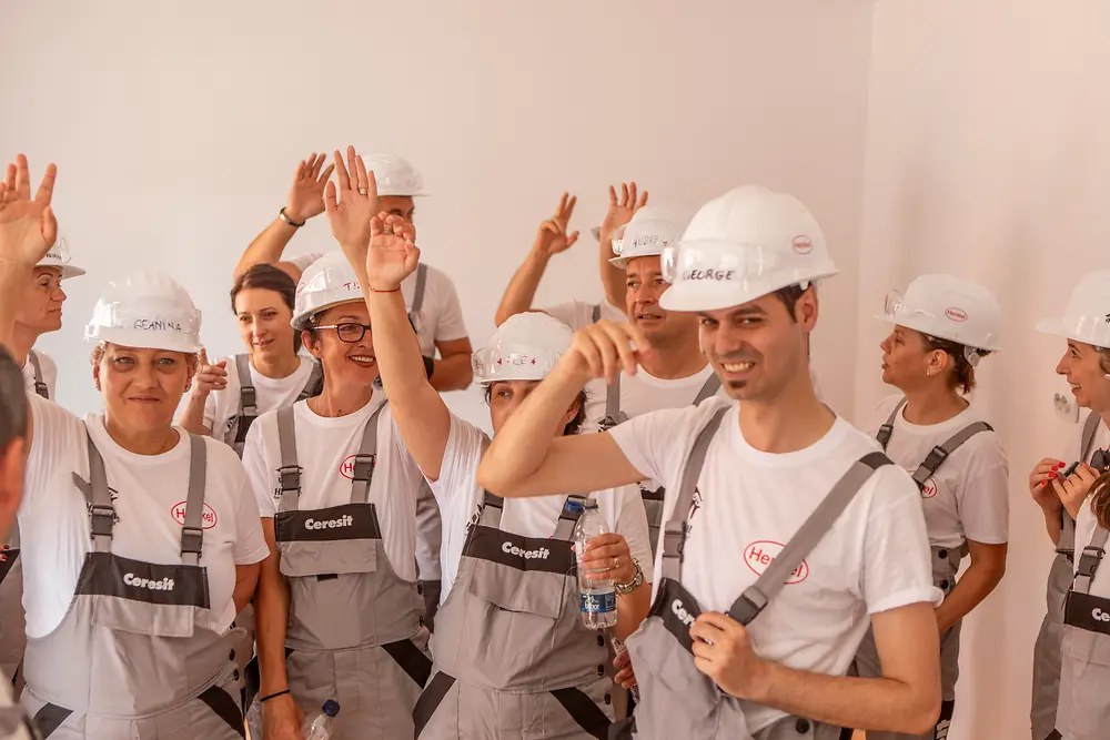Henkel Romania și voluntarii săi construiesc pentru generațiile viitoare